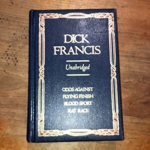 Book: Dick Francis Unabridged Book Collection leather bound edition